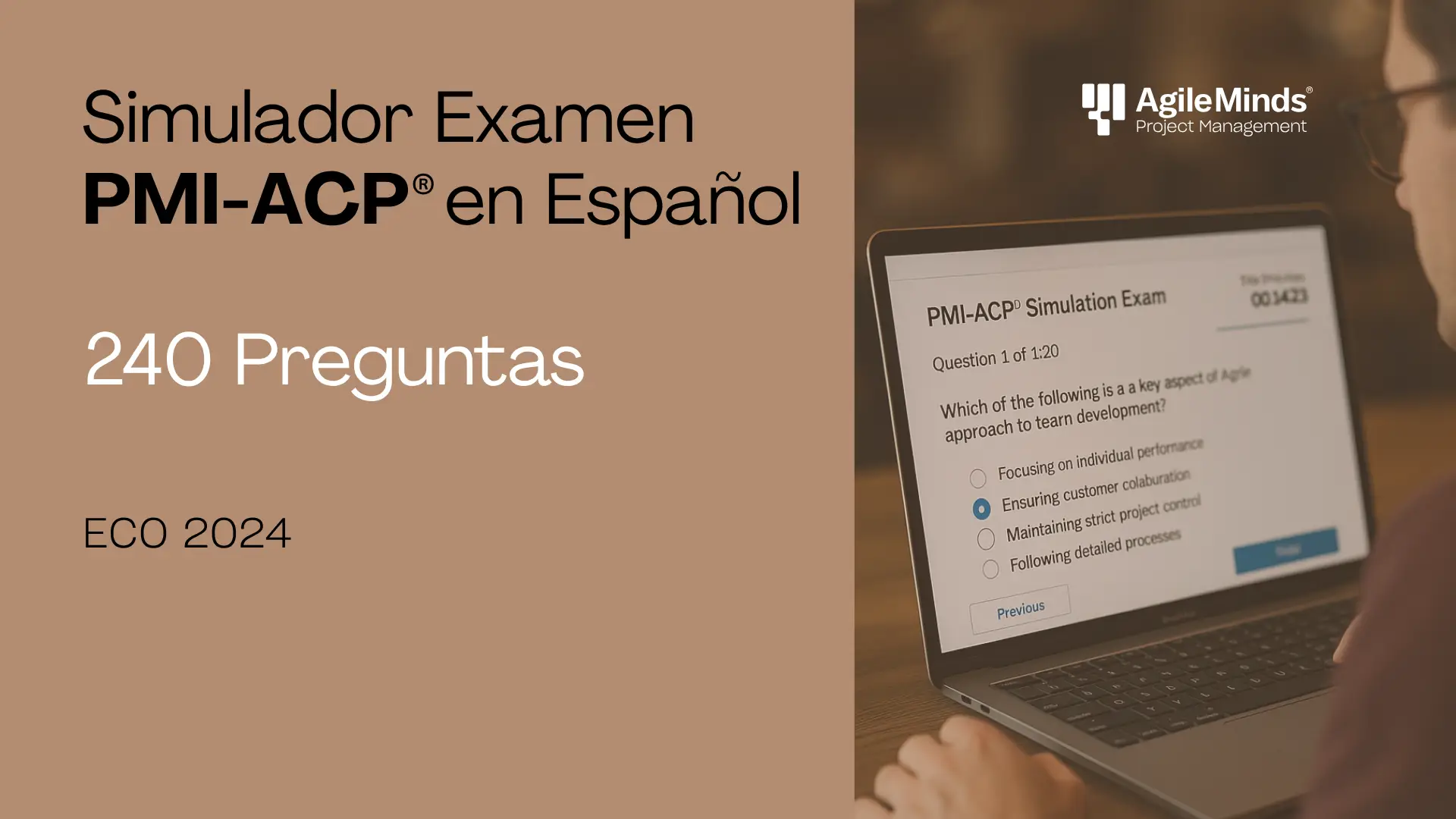 Simulador Examen PMI-ACP® en Español